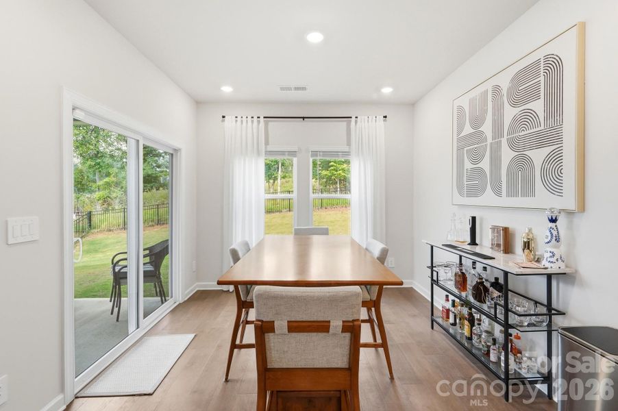 Furnished interior view inside a new home in , Charlotte (Image 15).