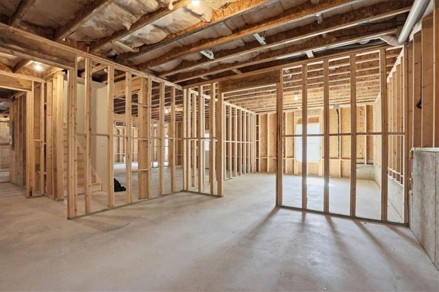In-progress construction of a new home in Bradley Gin, Monroe, GA (Image 70).