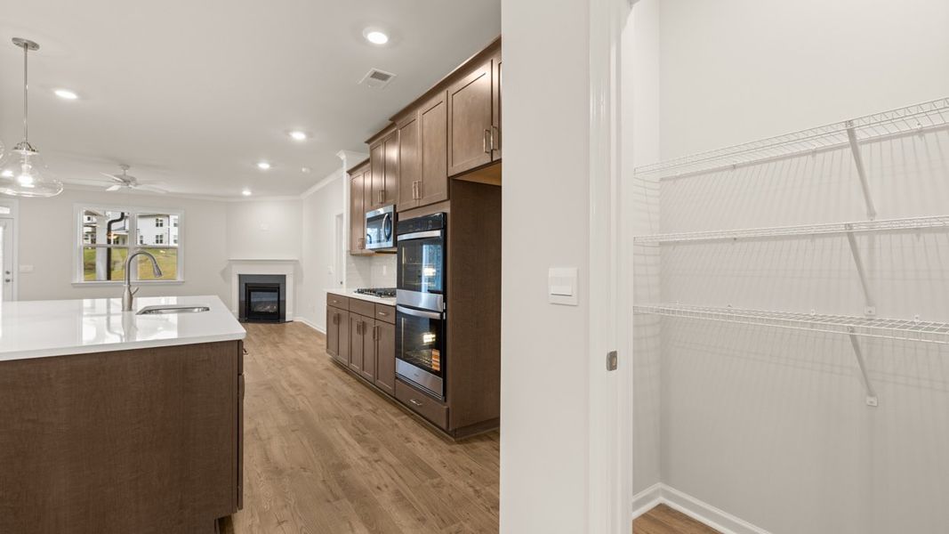Furnished interior view inside a new home in Heritage Pointe, Senoia (Image 10).