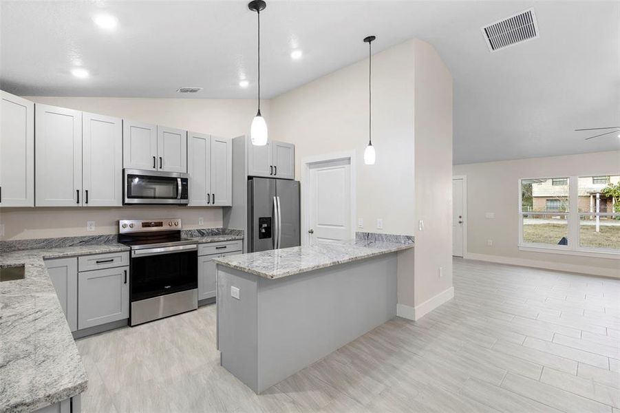 Furnished interior view inside a new home in , Deland (Image 7).