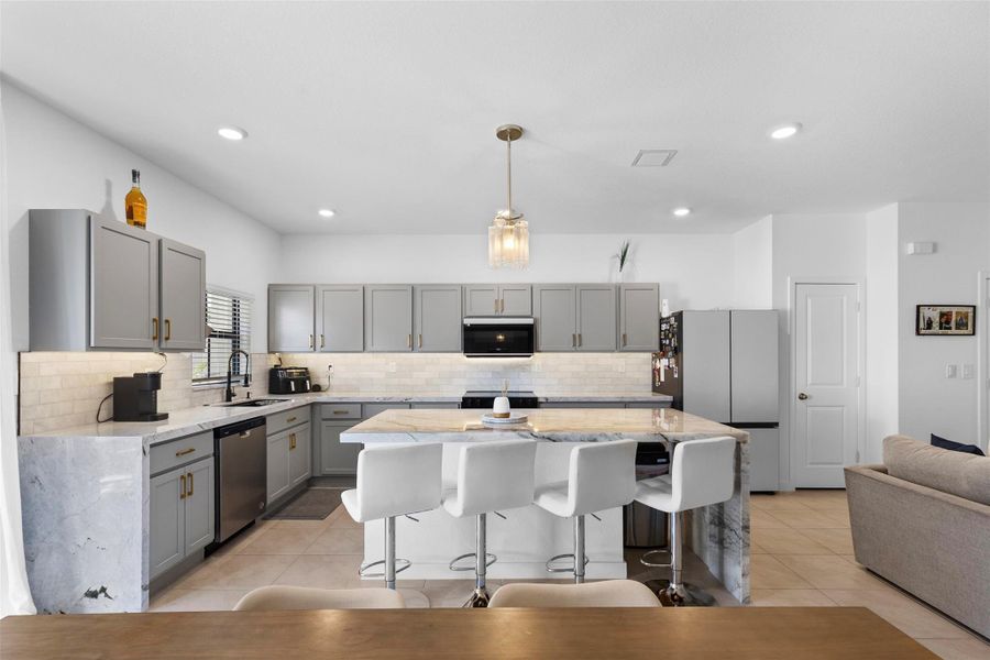 Furnished interior view inside a new home in , Pompano Beach (Image 23).