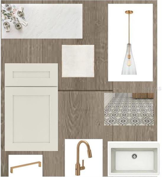 Sample of building materials used in homes in Emerald Landing at Waterside at Lakewood Ranch – Cottage Series, Sarasota (Image 6).