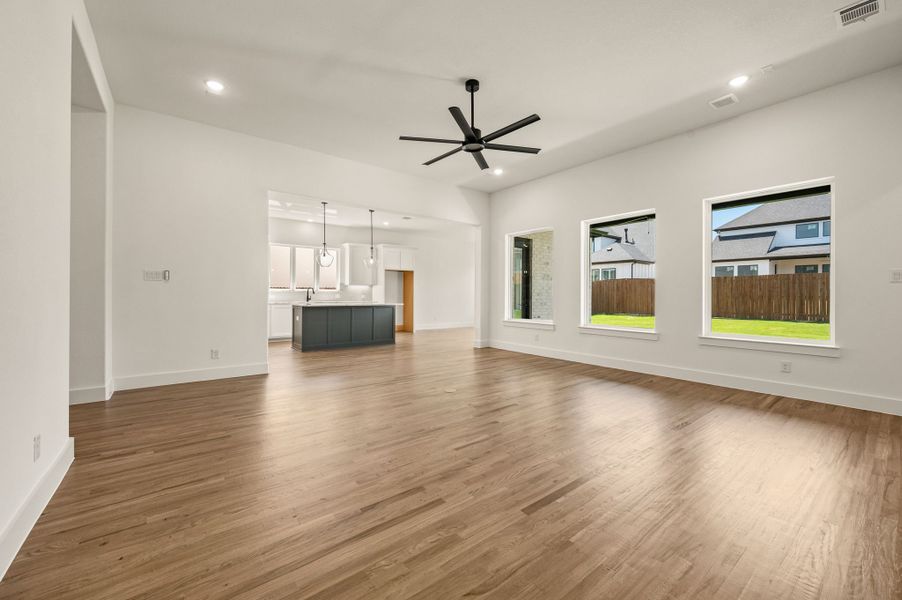 Spacious, unfurnished interior of a new home in Parks of Aledo, Aledo (Image 32).