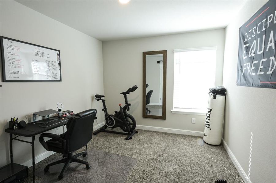 Carpeted Bedroom