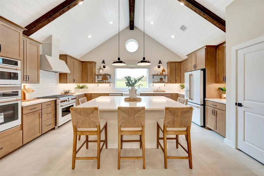 Stunning island kitchen (*Photo not of actual home and used for illustration purposes only.)