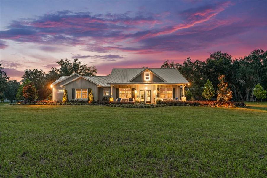 Front exterior of a new home in , Dunnellon, FL, highlighting curb appeal (Image 18).