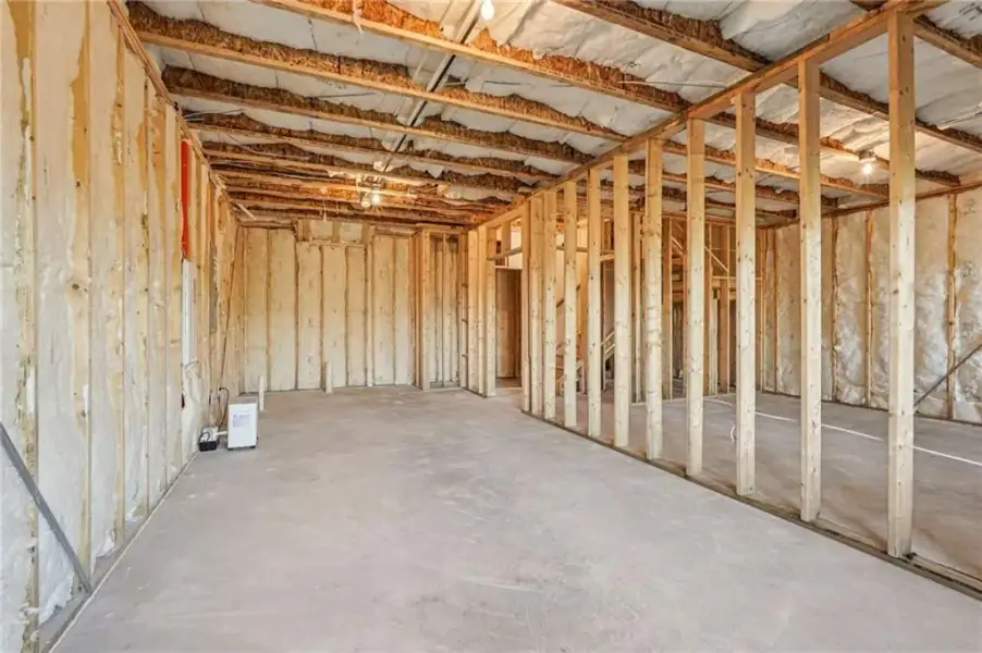 In-progress construction of a new home in Millcroft, Buford, GA (Image 41).