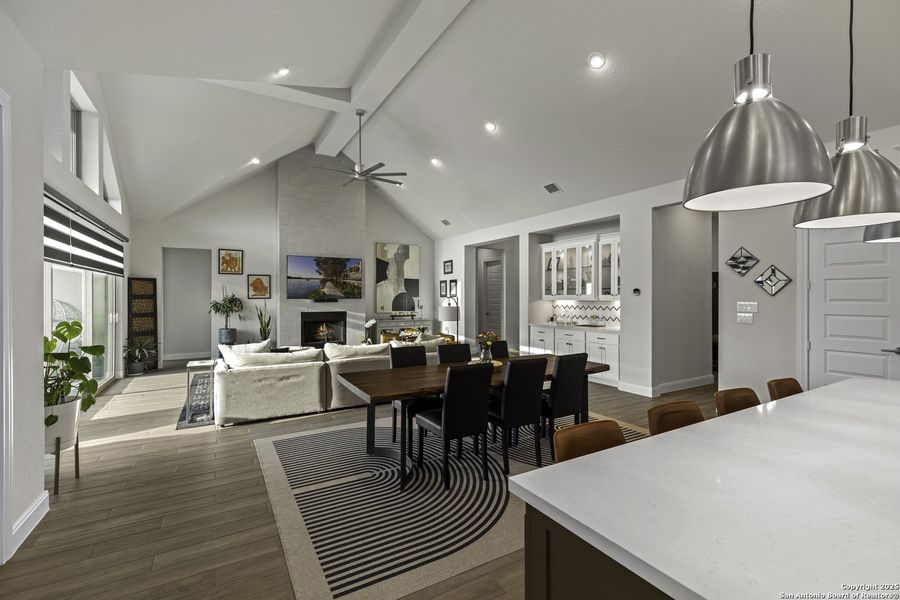 Furnished interior view inside a new home in Megan's Landing 1/2 Acre, San Antonio (Image 30). Furnished interior view inside a new home in Megan's Landing 1/2 Acre, San Antonio (Image 30).