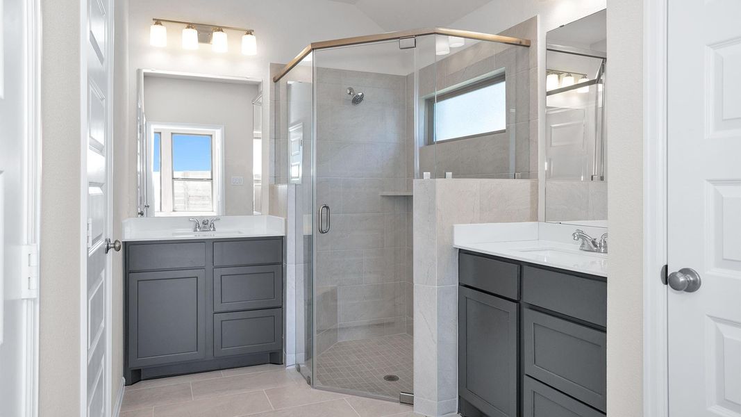 Furnished interior view inside a new home in Austin Point, Richmond (Image 5).