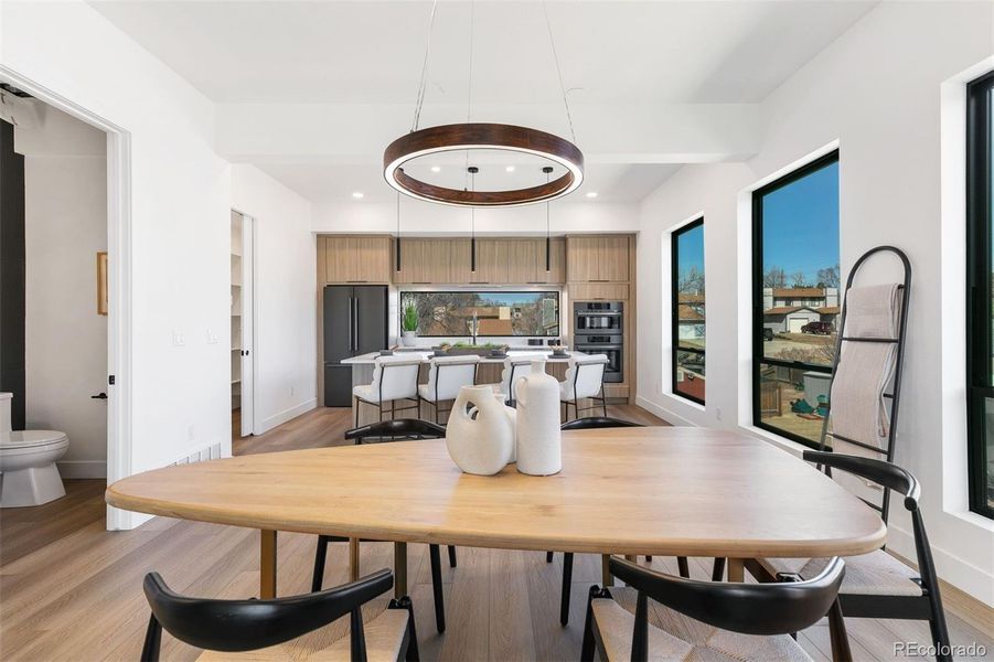 Furnished interior view inside a new home in , Colorado Springs (Image 9).
