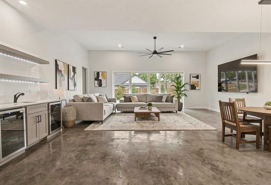 Furnished interior view inside a new home in , North Richland Hills (Image 14).