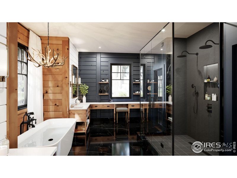 Furnished interior view inside a new home in , Golden (Image 7).