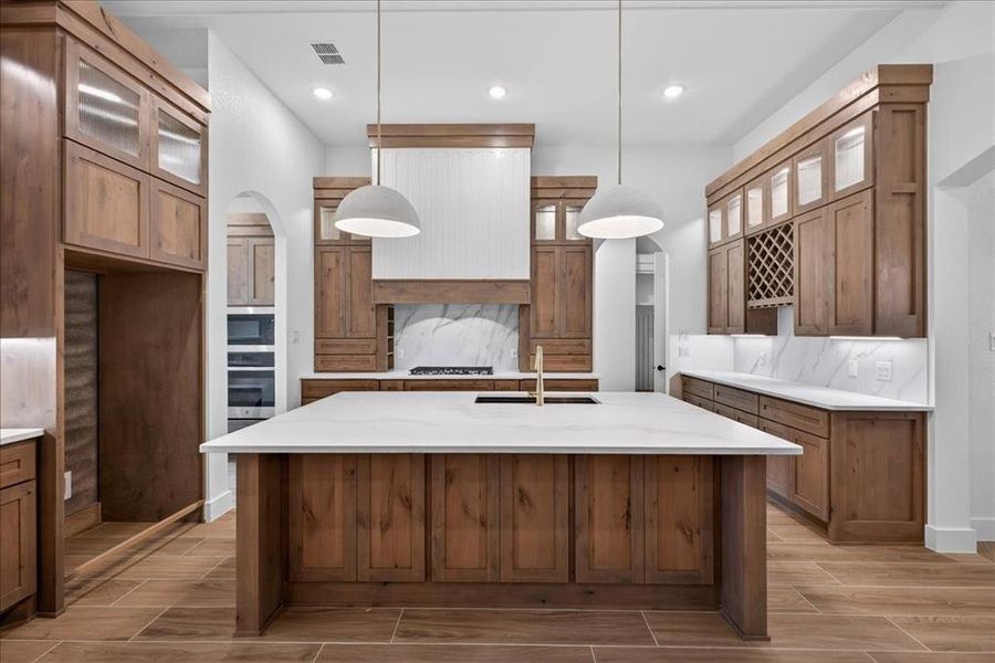 Furnished interior view inside a new home in , Azle (Image 12).