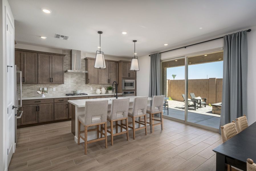 Representative furnished interior of a home built from the 3 by Risewell Homes in Bella Storia, Gilbert (Image 6). Representative furnished interior of a home built from the 3 by Risewell Homes in Bella Storia, Gilbert (Image 6).