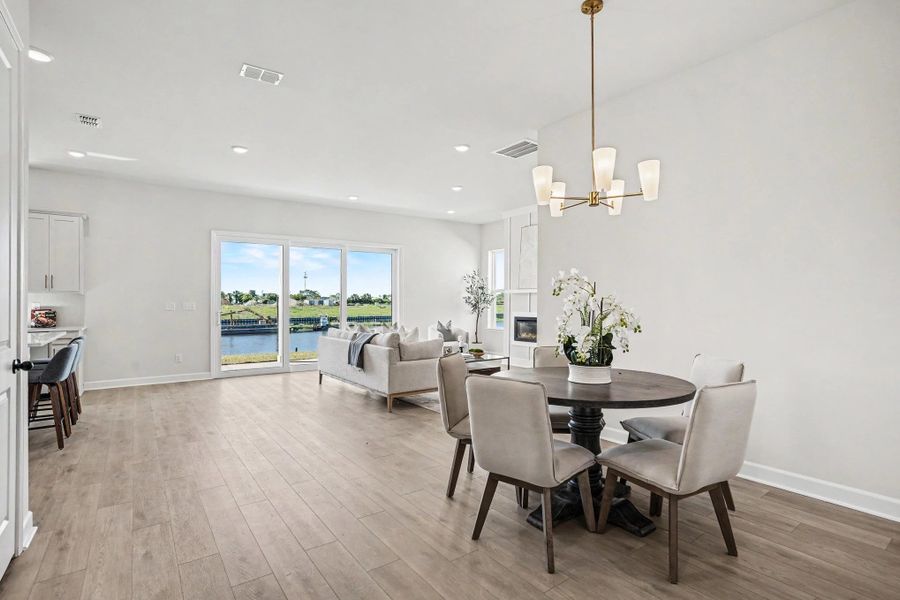 Furnished interior view inside a new home in Blue Heron Retreat, Little River (Image 14). Furnished interior view inside a new home in Blue Heron Retreat, Little River (Image 14).