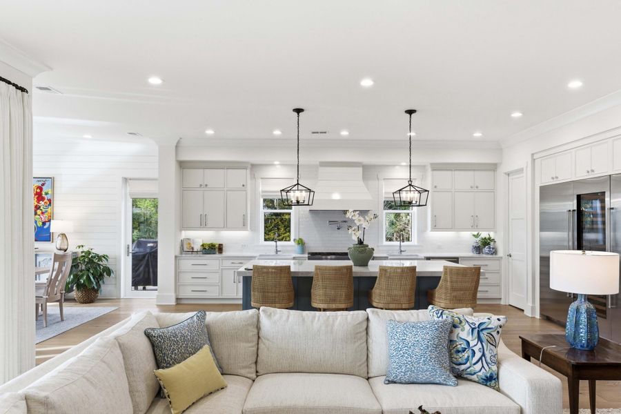 Furnished interior view inside a new home in , Mount Pleasant (Image 29).