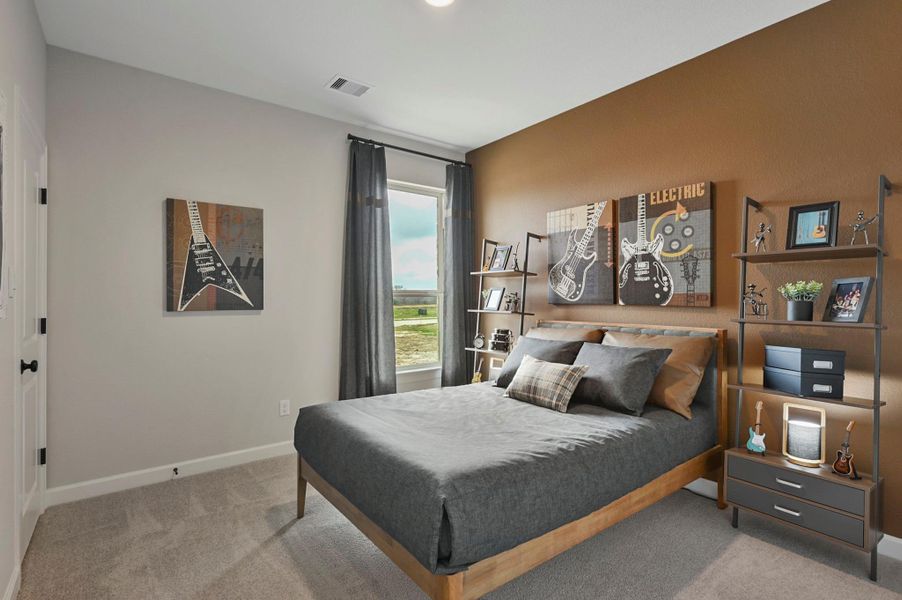 Furnished interior view inside a new home in Wellborn Settlement, College Station (Image 16). Furnished interior view inside a new home in Wellborn Settlement, College Station (Image 16).