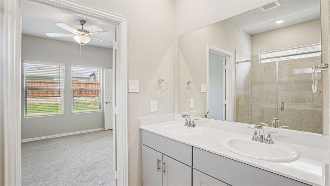 Photo is not of the actual home, but is an inspirational photo of builder’s model home and may depict options, furnishings, and/or decorator features that are not included.