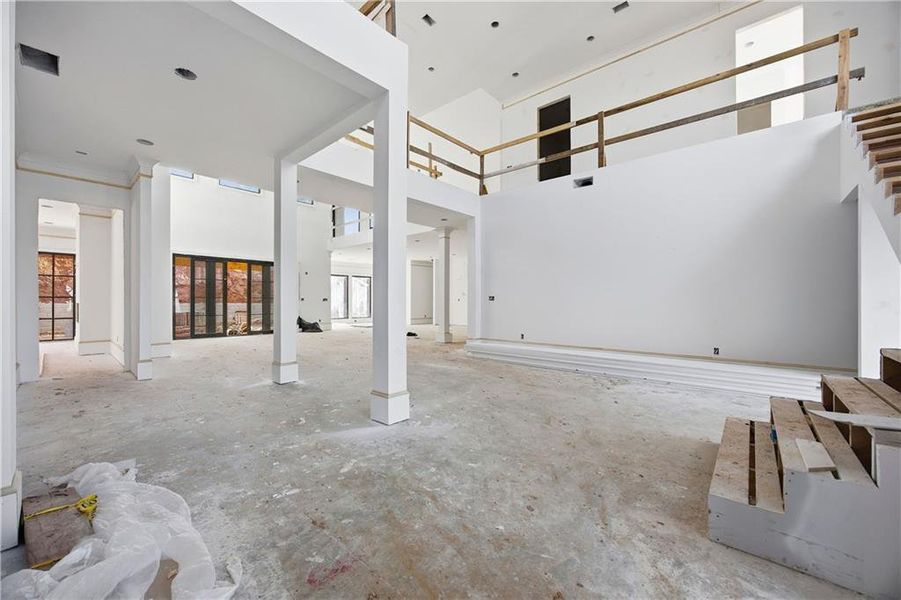 In-progress construction of a new home in , Buford, GA (Image 21).