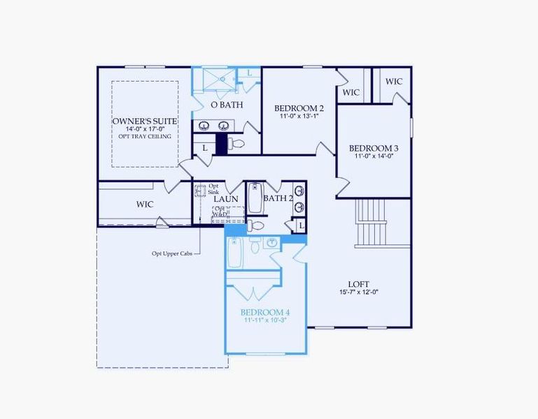 2D floor plan layout of this home in Oakwood, Cumming, GA (Image 2). 2D floor plan layout of this home in Oakwood, Cumming, GA (Image 2).