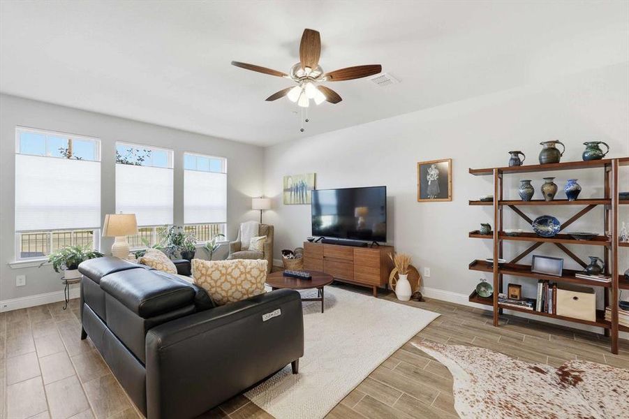 Furnished interior view inside a new home in , Watauga (Image 19). Furnished interior view inside a new home in , Watauga (Image 19).