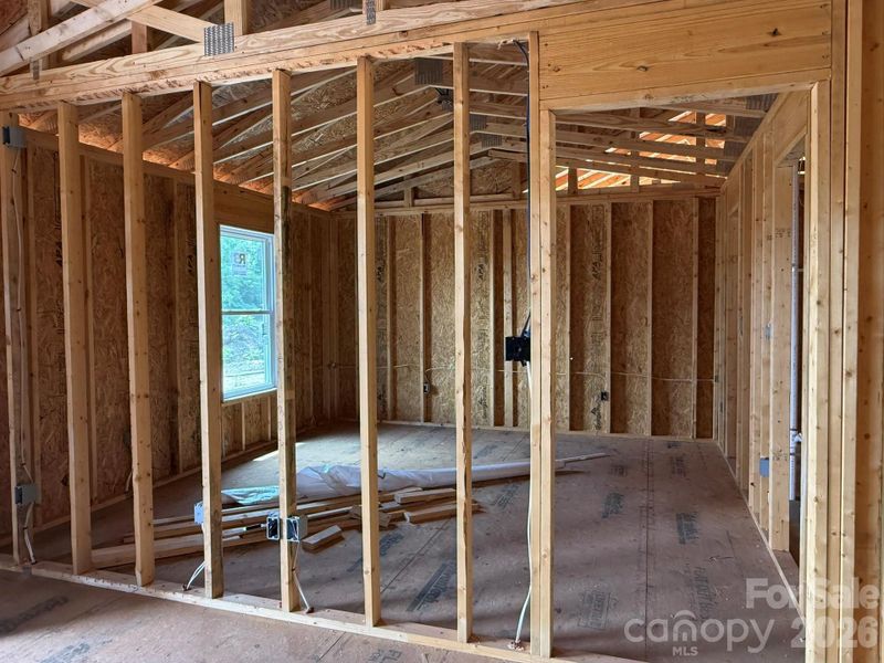 In-progress construction of a new home in , Shelby, NC (Image 4).