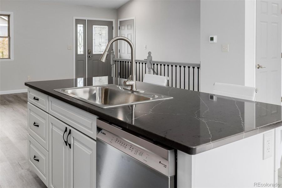 Close-up of interior finishes inside a home in , Greeley (Image 15).