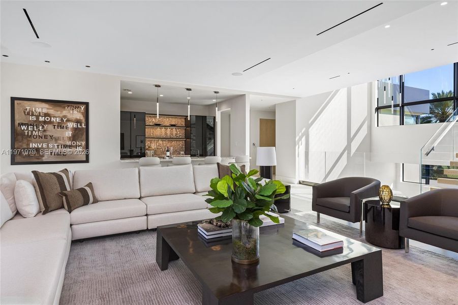 Furnished interior view inside a new home in , Fort Lauderdale (Image 8).