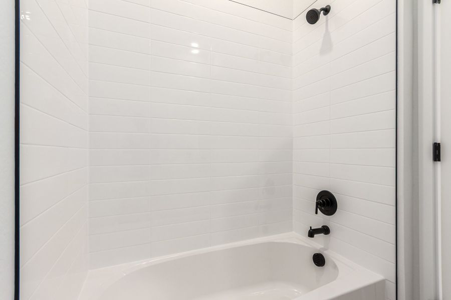 Furnished interior view inside a new home in Painted Prairie, Aurora (Image 10).