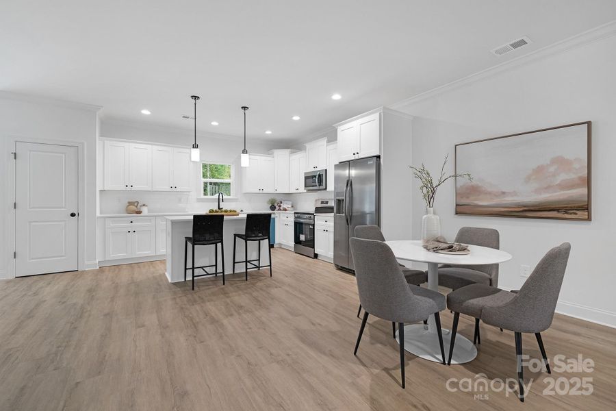 Furnished interior view inside a new home in , Waxhaw (Image 17).
