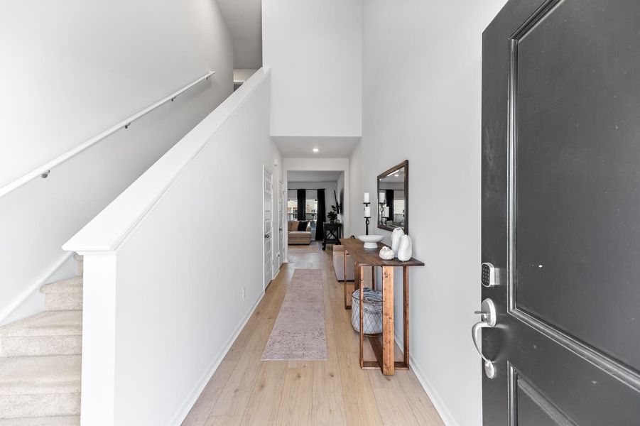 Furnished interior view inside a new home in Heron's Walk at Summers Corner, Summerville (Image 31).