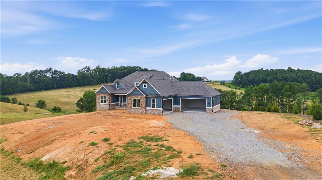 In-progress construction of a new home in , Gainesville, GA (Image 54).