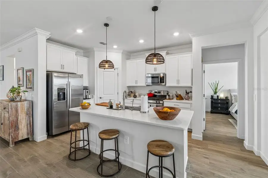 Furnished interior view inside a new home in , Wimauma (Image 18).