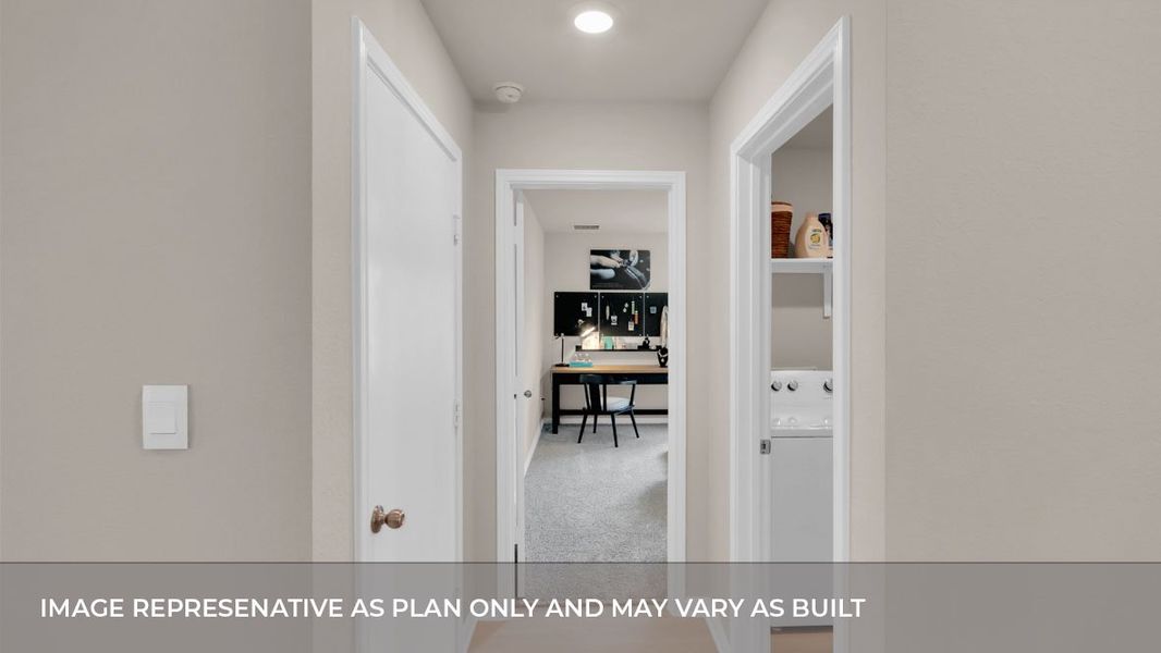 Furnished interior view inside a new home in Thunder Rock, Marble Falls (Image 10).