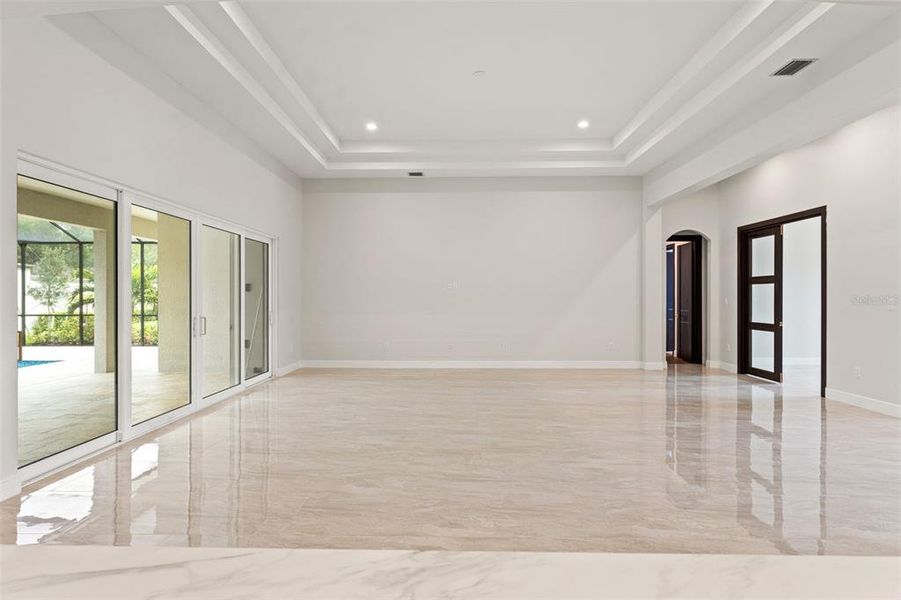 Spacious, unfurnished interior of a new home in , Trinity (Image 25).