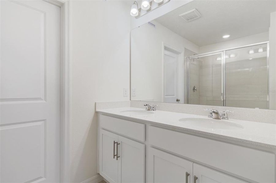 Furnished interior view inside a new home in Towns at Riverwalk, Sanford (Image 5).