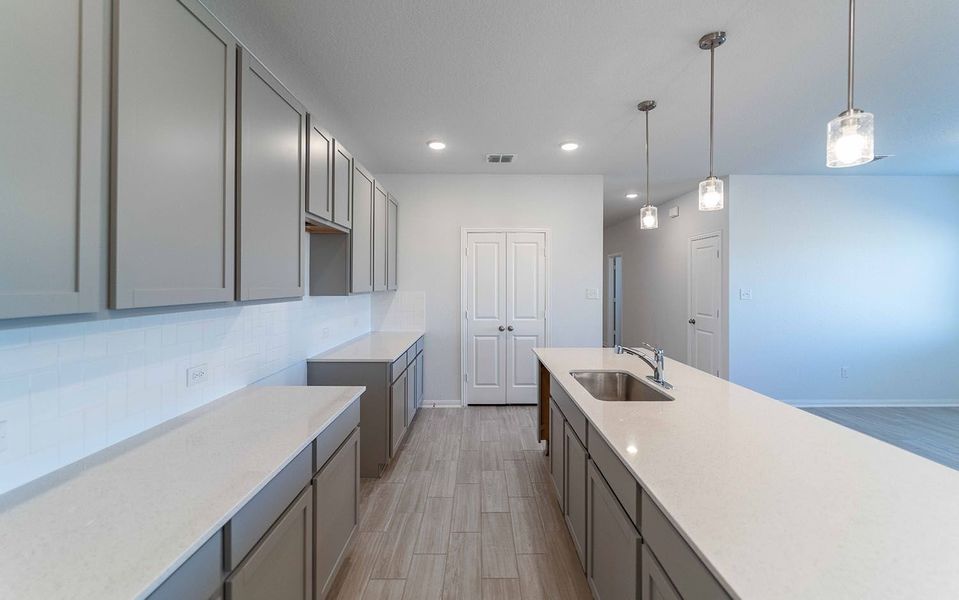 Furnished interior view inside a new home in Swenson Heights, Seguin (Image 5).