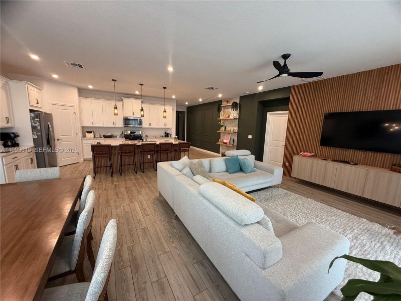 Furnished interior view inside a new home in Tradition, Port St. Lucie (Image 30).