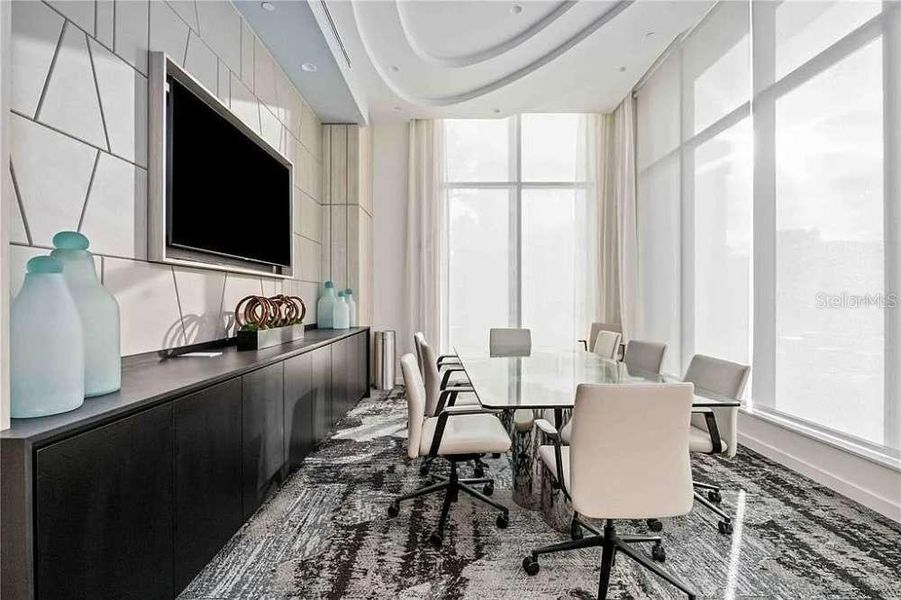 Furnished interior view inside a new home in , Sarasota (Image 42).