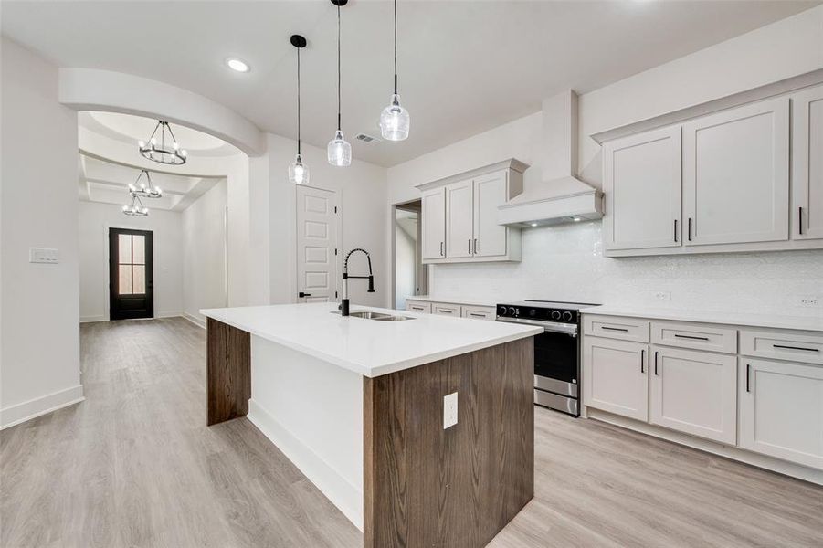 Furnished interior view inside a new home in , Azle (Image 7). Furnished interior view inside a new home in , Azle (Image 7).