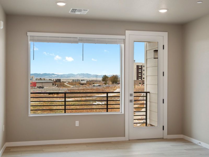 Spacious, unfurnished interior of a new home in Gateway Commons, Denver (Image 20).