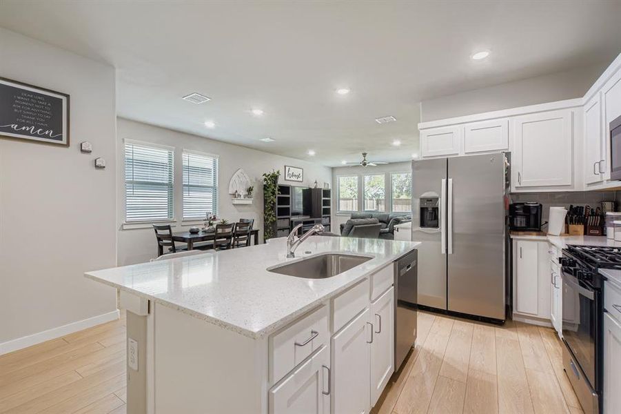 Furnished interior view inside a new home in Lakehaven, Farmersville (Image 15). Furnished interior view inside a new home in Lakehaven, Farmersville (Image 15).