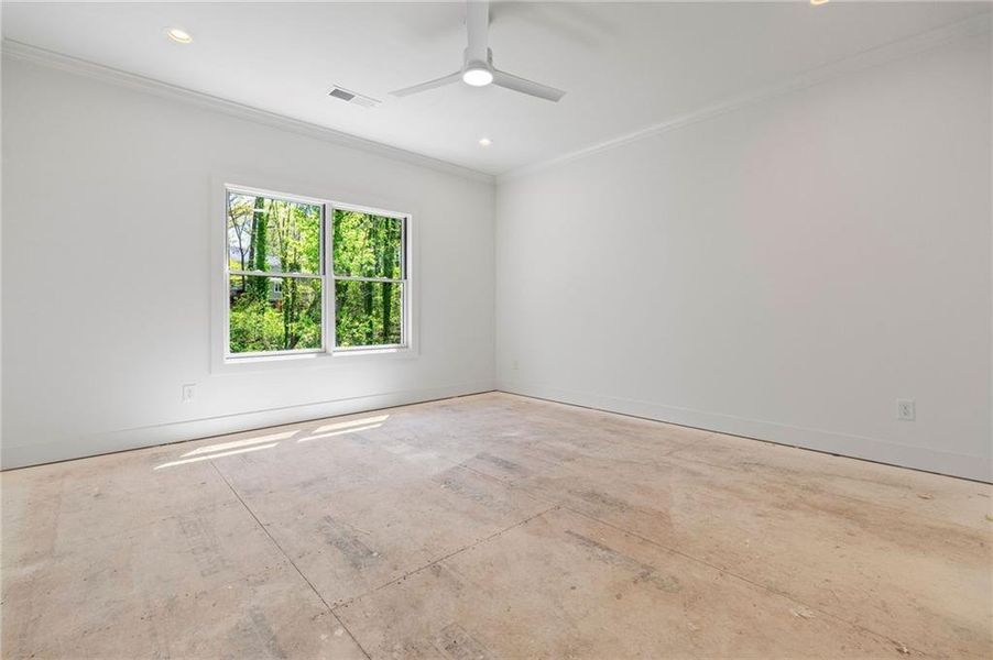 Spacious, unfurnished interior of a new home in , Marietta (Image 56).