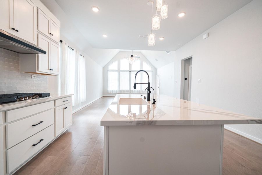 Furnished interior view inside a new home in , Katy (Image 11). Furnished interior view inside a new home in , Katy (Image 11).