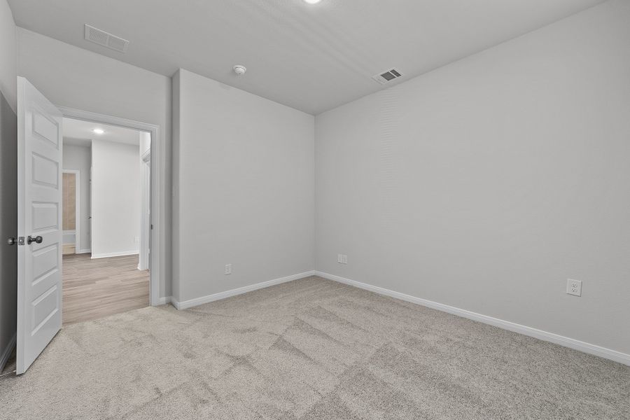 Representative unfurnished interior of a home built from the Lancaster by Cambridge Homes in Tinsley Meadows, Van Alstyne (Image 18). Representative unfurnished interior of a home built from the Lancaster by Cambridge Homes in Tinsley Meadows, Van Alstyne (Image 18).