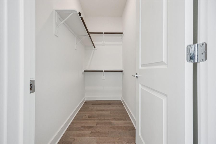 Huge Closet for the Secondary Bedroom.