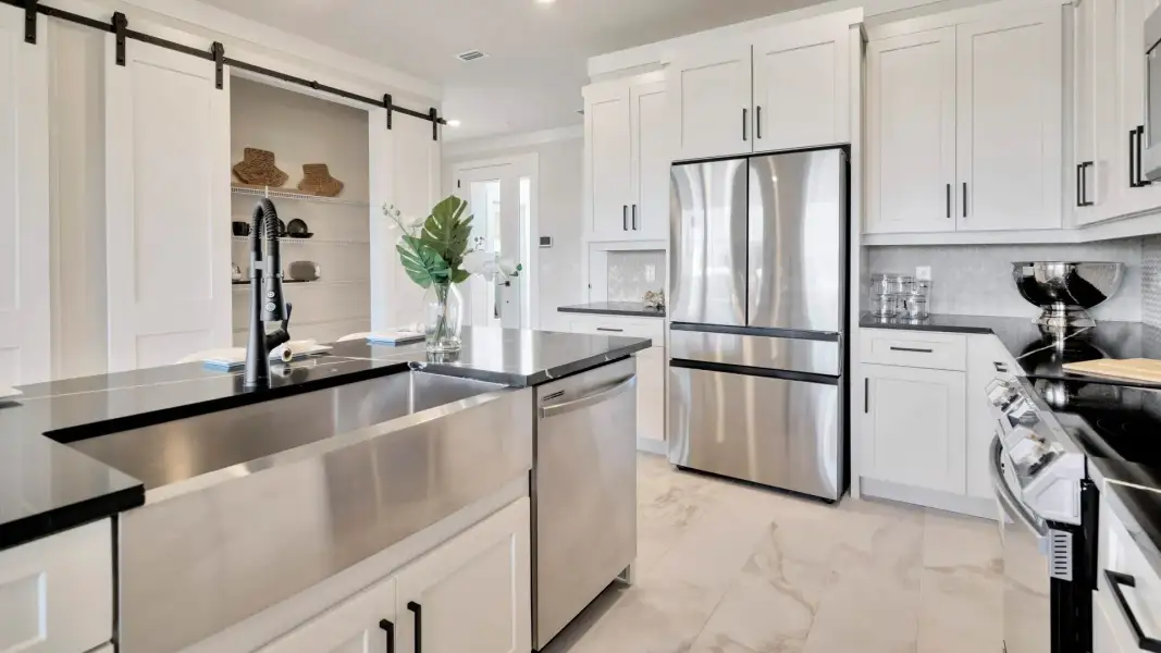 Furnished interior view inside a new home in Lagoon Residences at Epperson, Wesley Chapel (Image 7). Furnished interior view inside a new home in Lagoon Residences at Epperson, Wesley Chapel (Image 7).