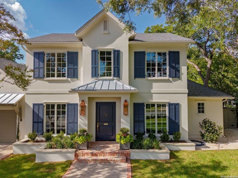 Front exterior of a new home in , San Antonio, TX, highlighting curb appeal (Image 19).