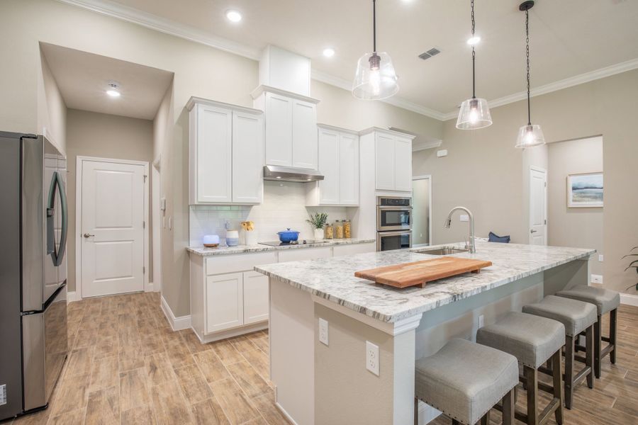 Representative furnished interior of a home built from the Huntington by Maronda Homes in Coastal Communities, Edgewater (Image 12).