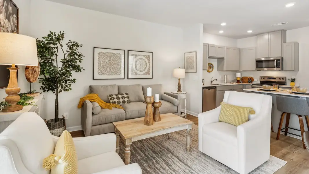 Furnished interior view inside a new home in Campbell Place, Lebanon (Image 8).